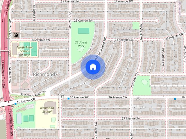 House for rent in Richmond, Calgary