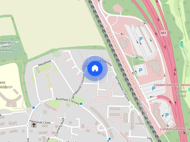 Apartment for rent in Broadfields, Greater London