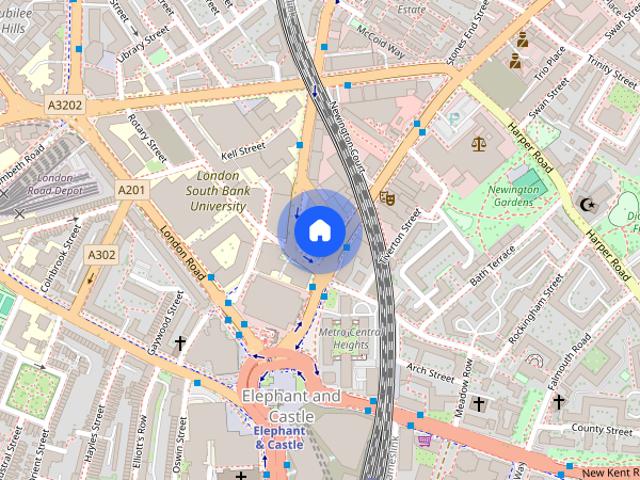 Apartment for rent in Elephant and Castle, Greater London