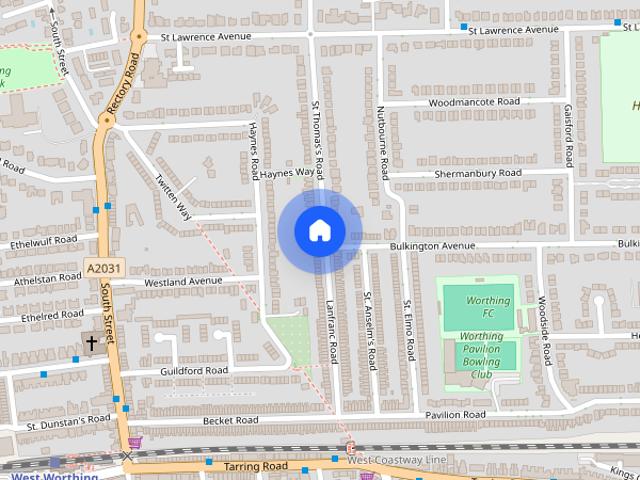 Room for rent in West Worthing, Worthing