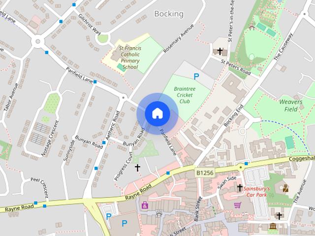 Apartment for rent in Bocking, Chipping Hill