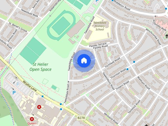 Apartment for rent in Rosehill, Greater London