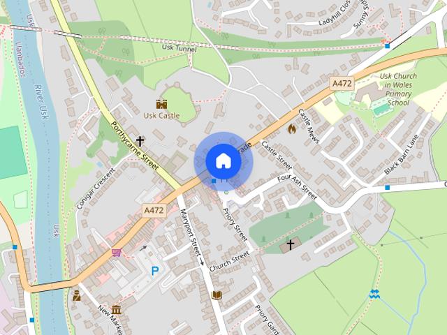 Apartment for rent in Usk