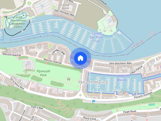 Apartment for rent in Penarth Marina, Penarth