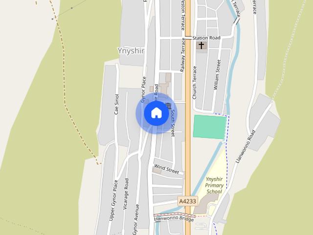 Apartment for rent in Ynyshir, Wales