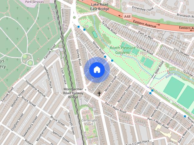Apartment for rent in Plasnewydd, Falcon Lodge