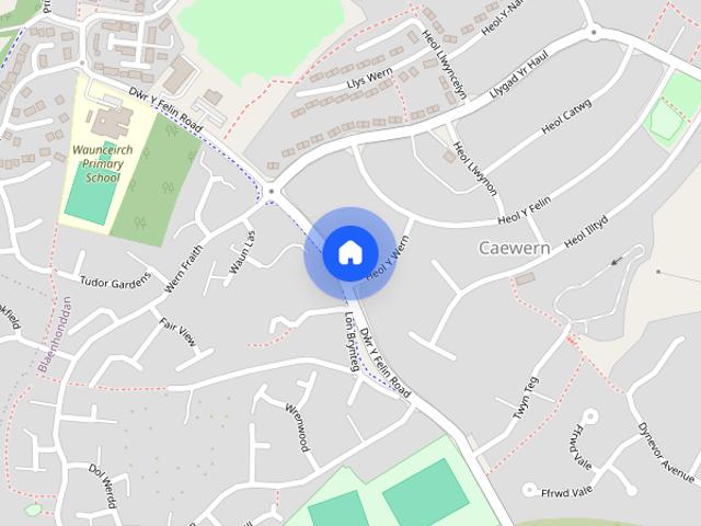 House for rent in Caewern, Neath