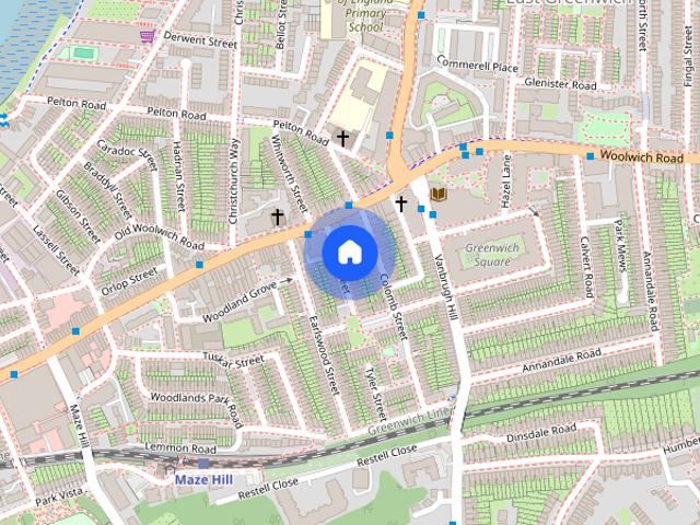House for rent in East Greenwich, Greater London