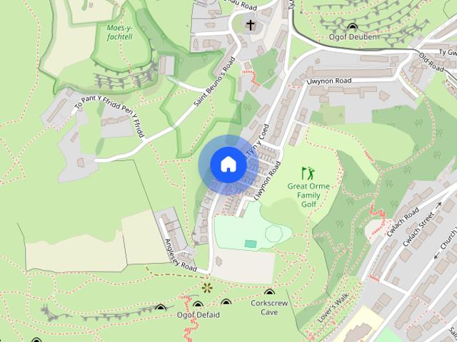 House for rent in Llandudno, Wales