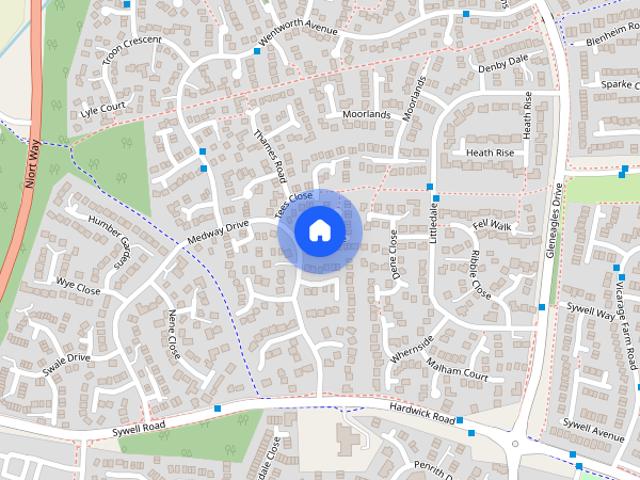 House for rent in Glenvale Park, Wellingborough