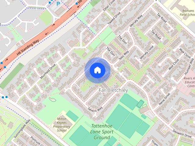House for rent in West Bletchley, Bletchley