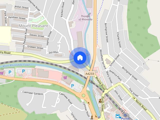 Apartment for rent in Porth, Wales
