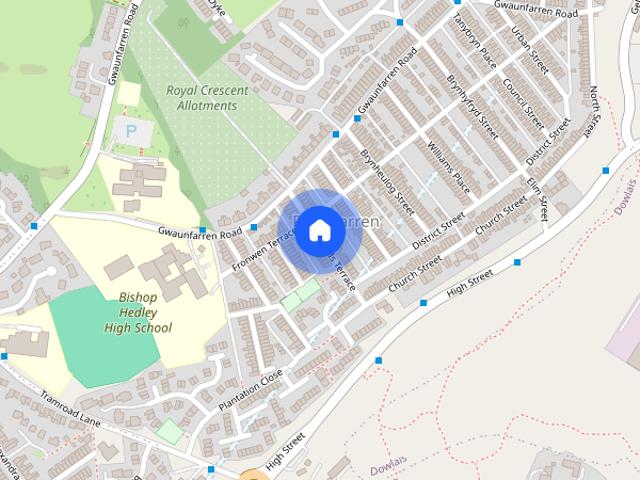 House for rent in Penydarren, Merthyr