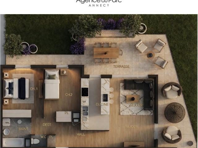 Appartement vente à Annecy, Epagny