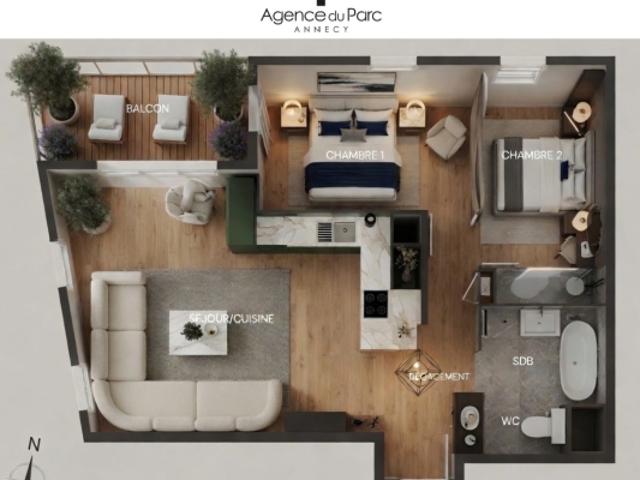 Appartement vente à Annecy