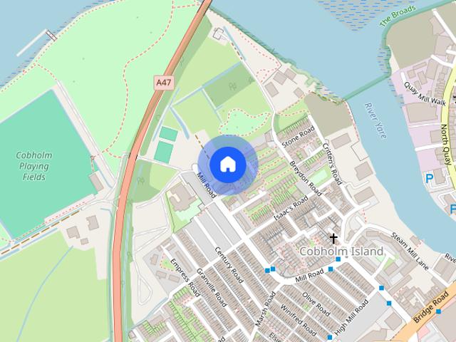 Apartment for rent in Cobholm Island, Stokesby
