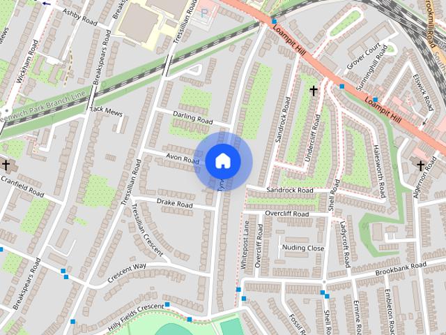 Apartment for rent in London Borough of Lewisham, Ladywell