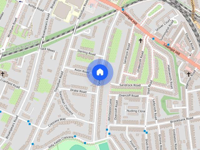 Apartment for rent in London Borough of Lewisham, Ladywell