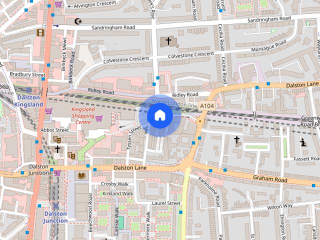 Apartment for rent in Dalston, De Beauvoir Town