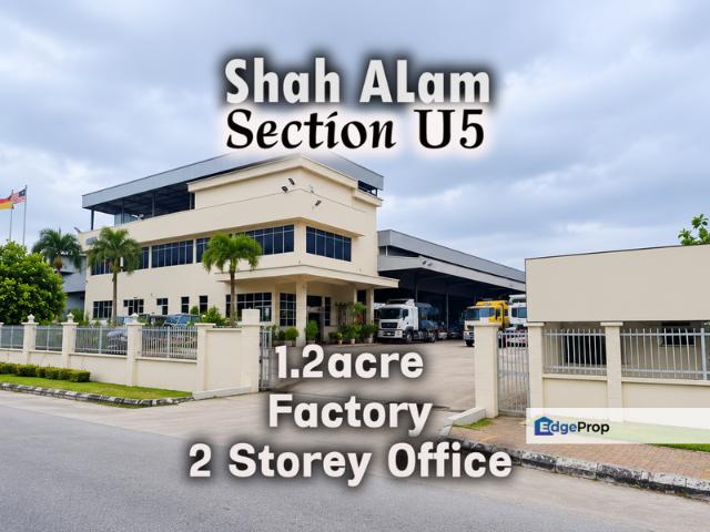 Warehouse for sale in Shah Alam, Petaling