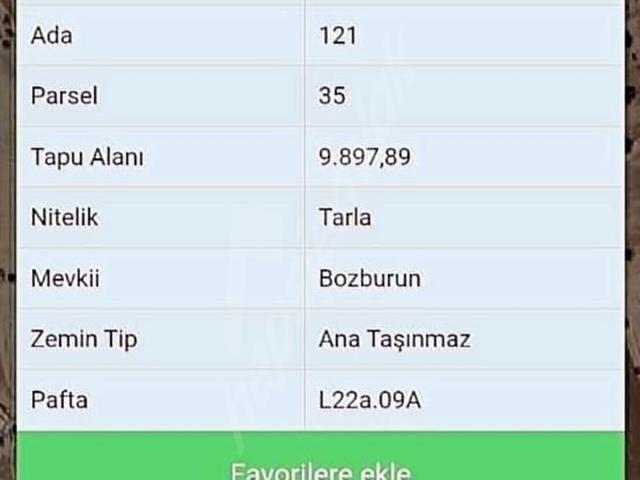 İstasyon, Ulubey içerisinde satılık Arsa