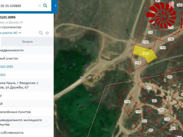Участок продажа в Береговое