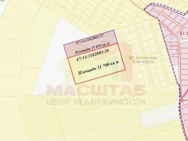 Участок продажа в КП Кипенская Благодать, Ломоносовский район