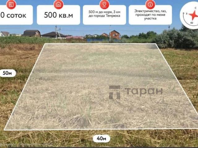 Участок продажа в Голубицкая, Темрюкский район