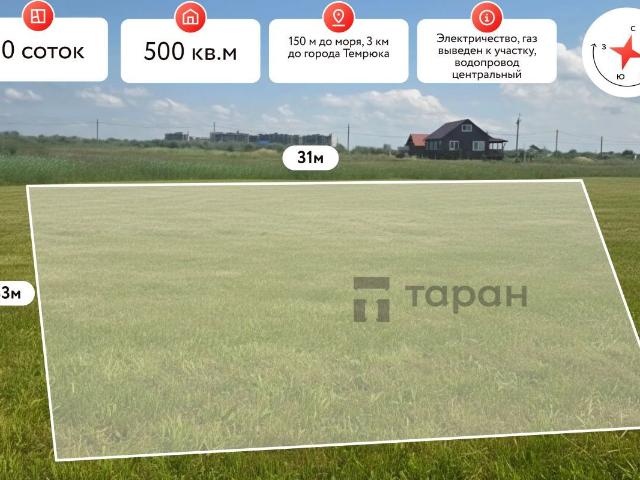 Участок продажа в Голубицкая, Темрюкский район
