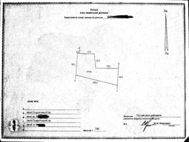 Участок продажа в Полтавской области