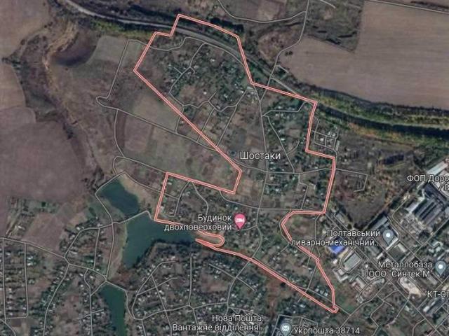 Участок продажа в Полтавской области