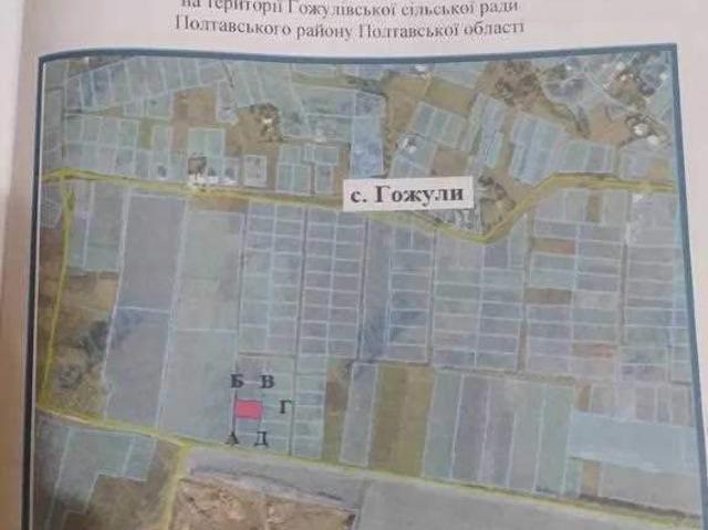 Участок продажа в Полтавской области