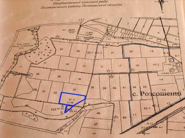 Участок продажа в Полтавской области