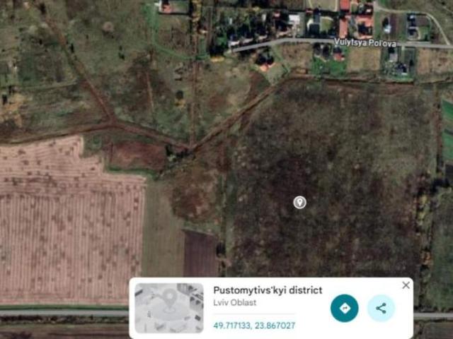 Участок продажа в Львовская, Поршне