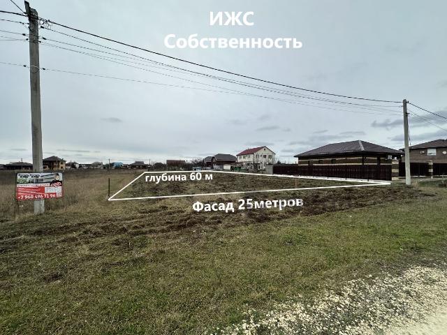 Участок продажа в Сенной, Краснодарский Край