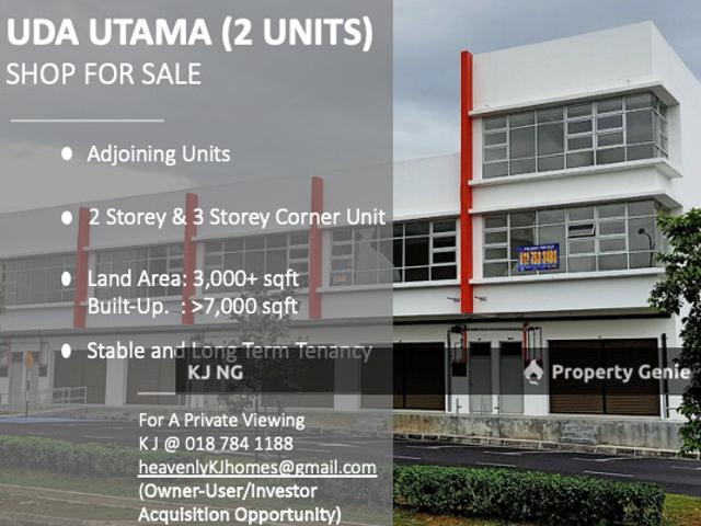 Shop for sale in Bandar Uda Utama, Iskandar Puteri