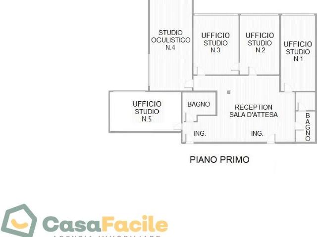 Ufficio in affitto a Unione dei comuni Valle del Savio, Cesenà