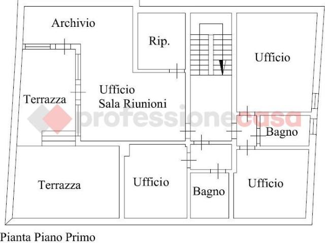 Ufficio in affitto a Condominio Bellavista, Monselice