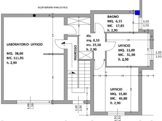 Ufficio in affitto a Montegrotto Terme, Veneto