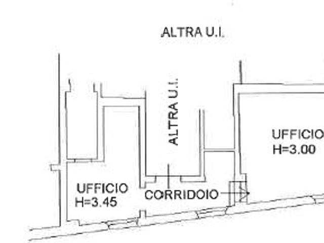 Ufficio in affitto a San Giacomo esterna, Re