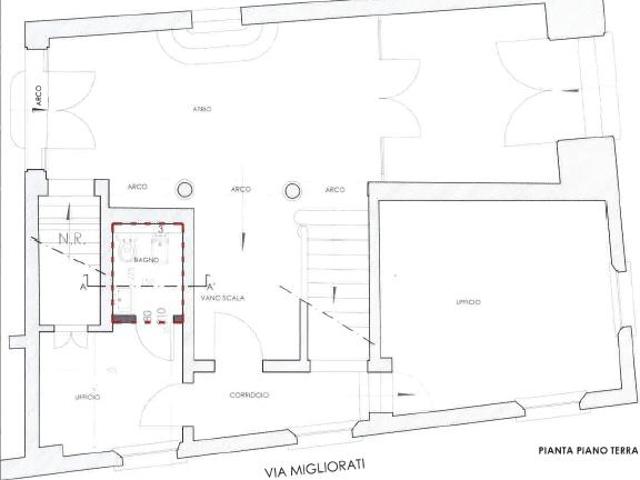 Ufficio in affitto a San Giacomo esterna, Re