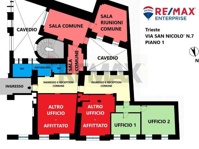 Ufficio in affitto a Città Nuova-Barriera Nuova-San Vito-Città Vecchia, Villa Opicina