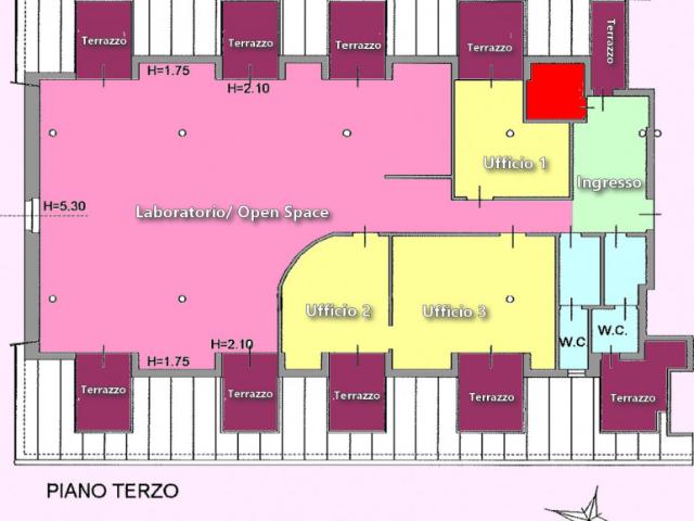 Ufficio in affitto a Vicenza, Veneto