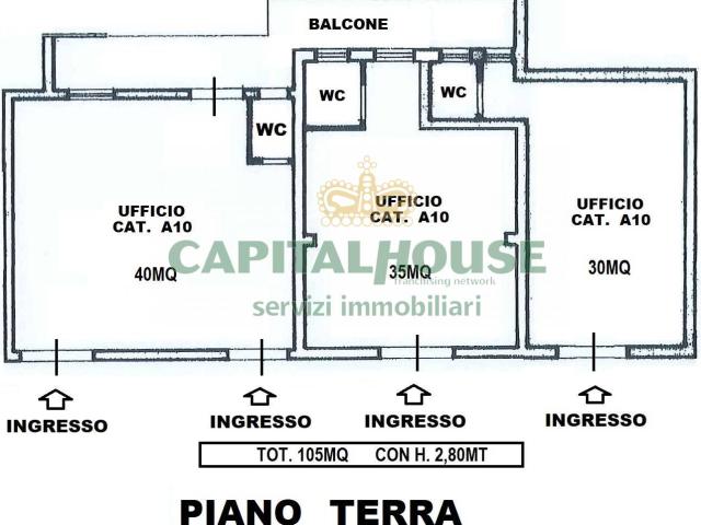 Ufficio in vendita a Portico Di Caserta, Campania
