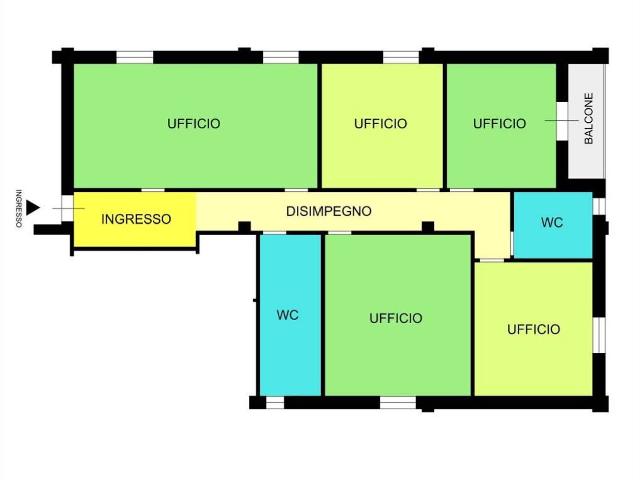 Ufficio in vendita a Cittadella di Casoria, Casoria