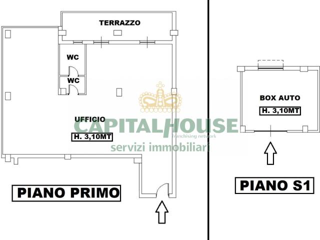 Ufficio in vendita a Portico Di Caserta, Campania