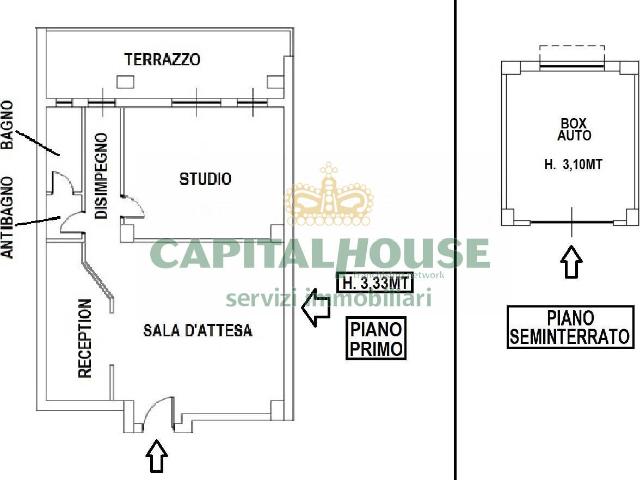 Ufficio in vendita a Portico Di Caserta, Campania