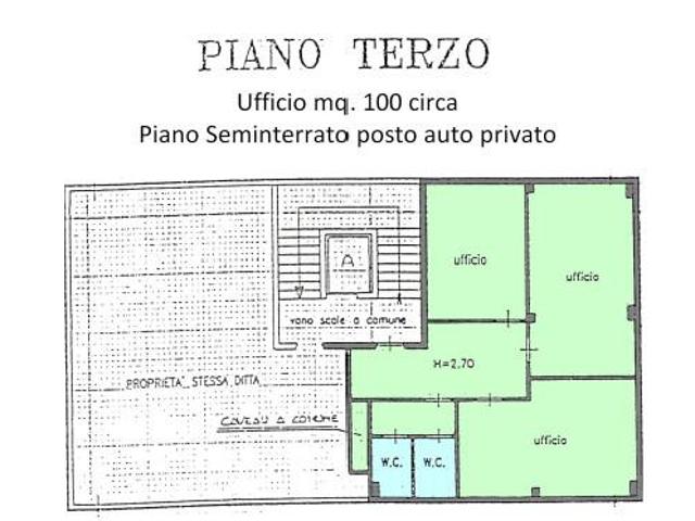 Ufficio in vendita a il Cantiere, Prato