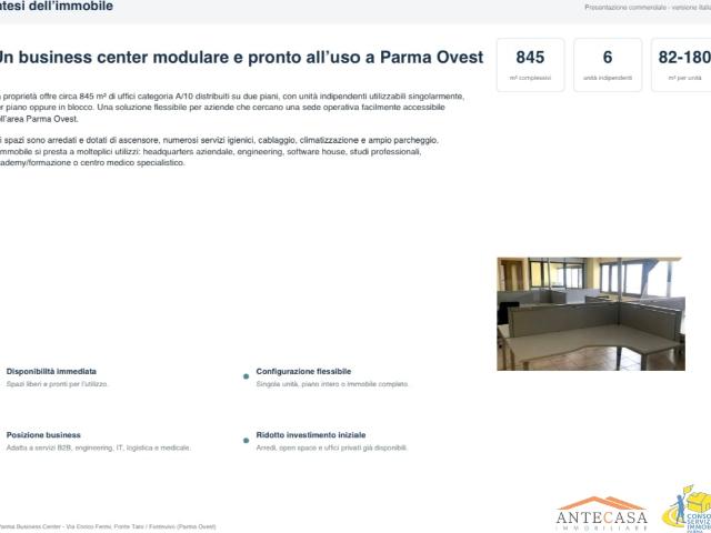 Ufficio in vendita a Valera, Parma