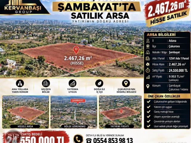 Adana, Seyhan içerisinde satılık Arsa